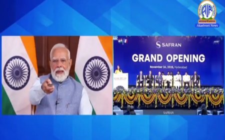 Prime Minister Narendra Modi inaugurated Safran’s global flagship CFM LEAP engine MRO facility in Hyderabad.