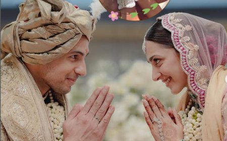 A new journey begins for Actors Sidharth and Kiara as they name their daughter "SARAYAAH".