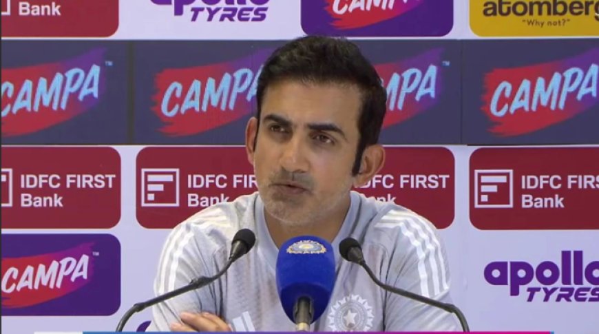 No need for so many fights’: Gambhir pulled up after tense moment with Parth Jindal in Vizag