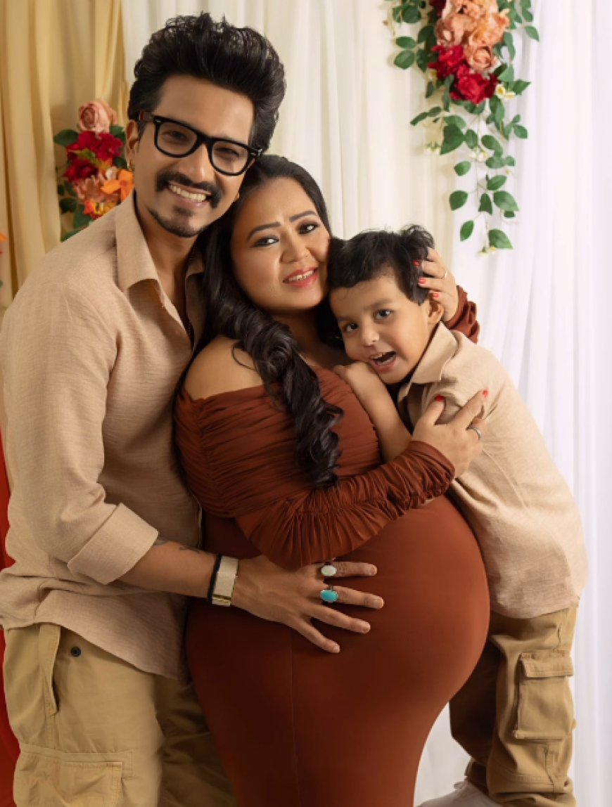 Comedian Bharti Singh and Haarsh Limbachiyaa joyfully welcome their second baby boy
