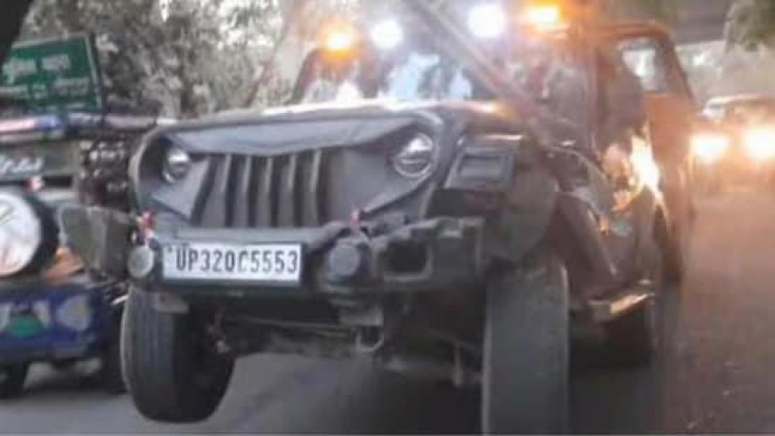 Delhi teen’s rented Thar SUV ends up in a crash while trying not to be spotted by parents in Noida