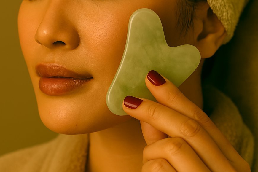 Facial Sculpting with Gua Sha or Massage